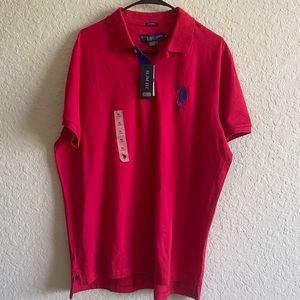 U.s polo assn polo shirt, size xl, stretch
